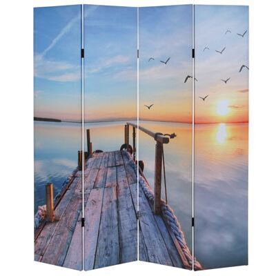 Paravent Raumteiler 180x160cm Sonnenuntergang