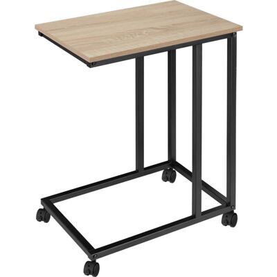 Beistelltisch Luton Industrial Holz hell, Eiche Sonoma