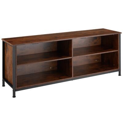 Sideboard Navan 147x41x60,5cm Industrial dunkelbraun