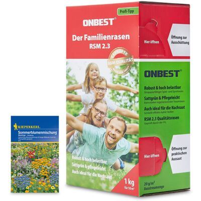 Rasensamen 1kg Premium Grassamen