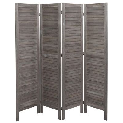 Paravent JAM-G30 Trennwand Sichtschutz Shabby 170x162cm