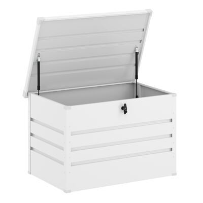 Gartenbox wasserdicht MONACO 100 x 62 x 64 cm 300L weiss