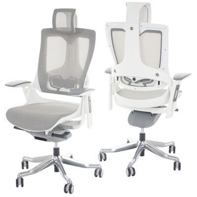 Bürostuhl MERRYFAIR Wau 2 ergonomisch ~ weiss-grau