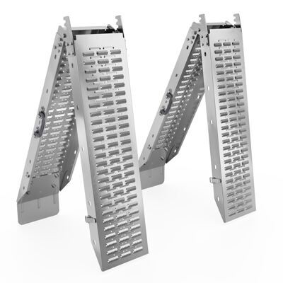 2x Auffahrrampe klappbar - belastbar bis 400kg
