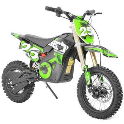 Hecht Kinder Elektro-Motorrad Dirtbike Pocketbike Grün 59100