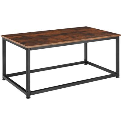 Couchtisch Lynch 100x55x45,5cm Industrial dunkelbraun