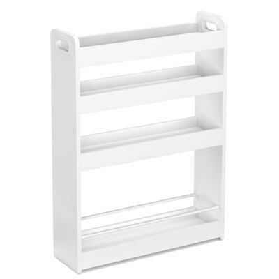 Nischenregal schmal 18 x 60 x 82 cm weiss