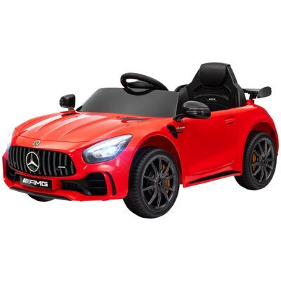Kinder-Elektroauto Kinderfahrzeug 12V Rückwärtsfunktion 3-6 Jahre Rot