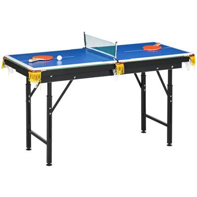 2in1 Multigame Spieletisch Tischtennis & Billard für Kinder & Erwachsene