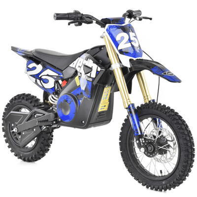 Hecht Kinder Elektro-Motorrad Dirtbike Pocketbike Blau 59100