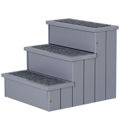 Haustiertreppe Einstiegshilfe mit Stauraum 40,5 x 44,5 x 38 cm